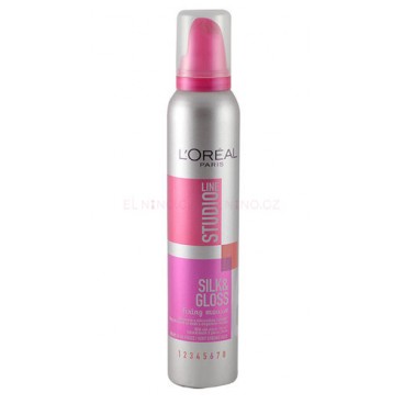 STUDIO LINE Mousse Silk Gloss Fix 200ml (FR/NL-12 PCS)