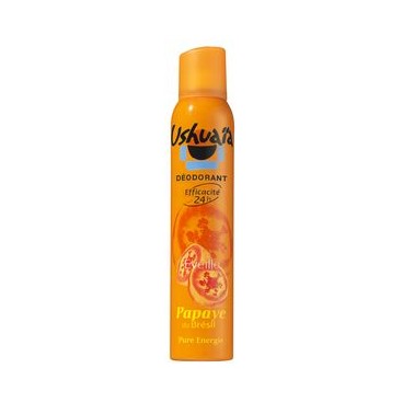USHUAÏA Deo Spray Papaye 200ml (FR-12 PCS)