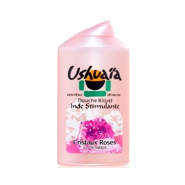USHUAÏA Gel Douche Cristaux Roses 250ml (FR-12 PCS)