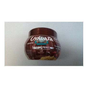 USHUAÏA Pâte Gommage Savon noir 300ml (FR-12 PCS)