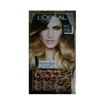 Kit mèche California n°104 pour cheveux châtains clairs à châtains foncés (ES/PT-6 PCS)