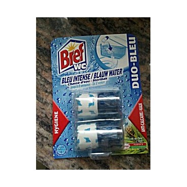 BREF WC DUO-BLEU 100G STORTBAK ( FR/NL - 12 PIECES )