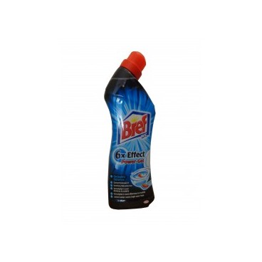 BREF WC 6XEFFECT BLUE 750ML NEW ( FR/NL - 10 PIECES )