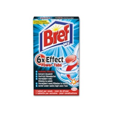 BREF WC TABS 6XEFFECT 8X25GR ( FR/NL - 8 PIECES )