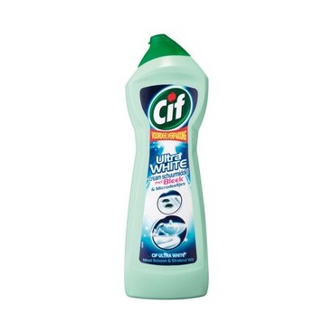 CIF VLOEIBAAR SCHUURMIDDEL MET BLEEK 500ML ( FR/NL - 8 PIECES )