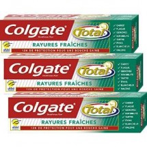 COLGATE 75 ML TOTAL RAYURES FRAICHES ( FR - 12 PIECES )
