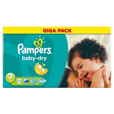 COUCHE BABY DRY GIGA PACK 141 C