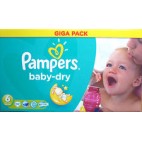 COUCHE BABY DRY GIGA PACK 92 C