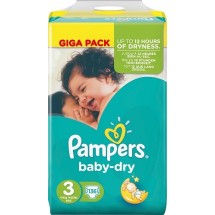 PAMPERS GIGA BABY DRY T3