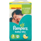 PAMPERS GIGA BABY DRY T3