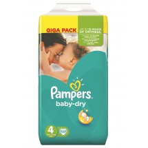 PAMPERS GIGA BABY DRY T4