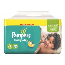 PAMPERS GIGA BABY DRY T5