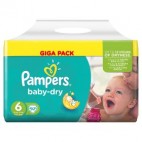 PAMPERS GIGA BABY DRY T6