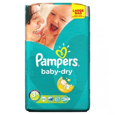 Pampers Baby Dry Midi + 68's
