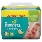 PAMPERS BABY DRY T3P 1x82 JCP 