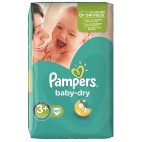 PAMPERS BABY DRY T3P 2x47 