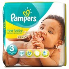 Pampers New Baby Taille 3 (4x29 couches)