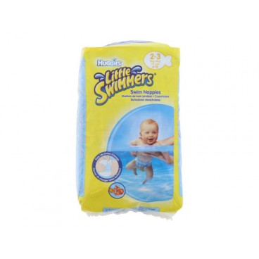 COUCHES MAILLOT HUGGIES LITTLE SWIMMERS SMALL T 2-3 12'S PAR 8 (EN,FR,CH,ES,IT,DE,AT,PL,NL,PT,CZ,DK,FI)