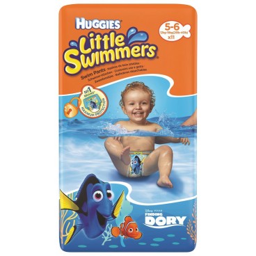 COUCHES MAILLOT HUGGIES LITTLE SWIMMERS MEDIUM T5-612'S (NEW PACK) PAR 8 (EN,PL,AL,HU,ME,SI,TR,MK,UA,RU,IL)