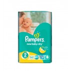 PAMPERS NEW BABY DRY T2 (2 X 66)