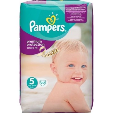 Display pampers active fit ru317 (63 t3 x28c - 143t4 x 24c - 111t5 x 20c)