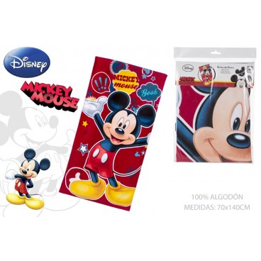 SERVIETTE DE PLAGE 70X140 - MICKEY ( 6 PIECES)