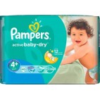 PAMPERS ACTIVE BABY T4+ LOT 4X40 (EN/PL/RO) KLL 8001090949240