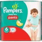 PAMPERS easy up PANTS TAILLE 6-3x21c