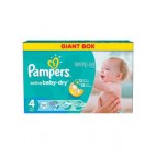 PAMPERS ACTIVE BABY DRY T4 90COUCHES