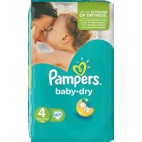 Pampers baby dry t4 2x47 couches
