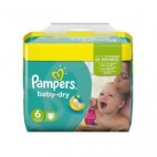 pampers baby dry t6 x 26 couches