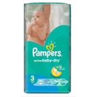 PAMPERS ACTIVE BABY DRY T3 3X54
