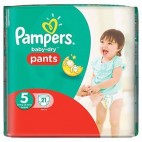 PAMPERS PANTS T5* 4X21