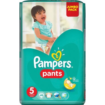PAMPERS BABY DRY PANTS T5 2X48 (EN/RU/PL...) KLL 8001090886491