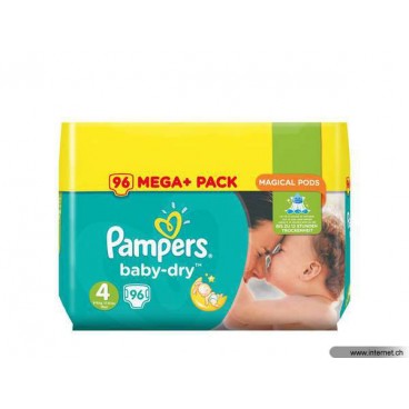 Pampers baby dry t4 x96 couches