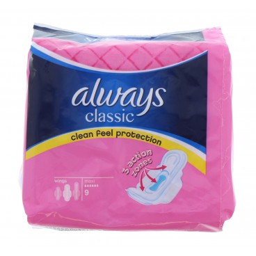 ALWAYS CLASSIC 9'S MAXI AVEC AILETTES X16