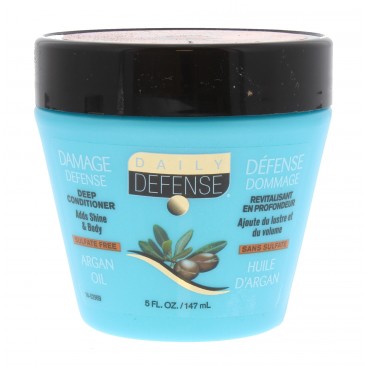 DAILY DEFENSE 147ML 3 MINUTE DEEP CONDITIONING TREATMENT ARGAN OIL