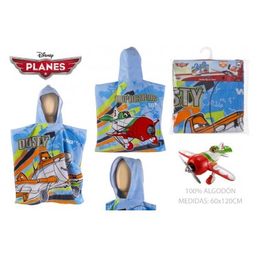 PONCHO - PLANES ( 6 PIECES)