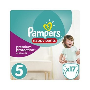 PAMPERS ACTIVE FIT PANTS T5 LOT 4X17 KLL 8001090184030