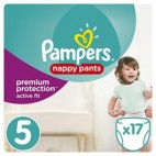 PAMPERS ACTIVE FIT PANTS T5 LOT 4X17 KLL 8001090184030
