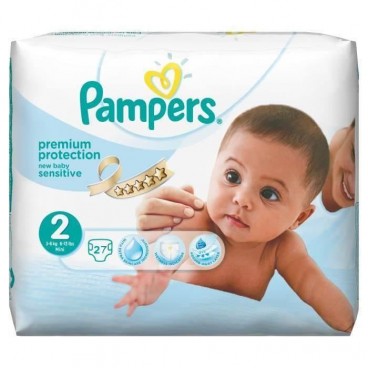 Pampers new baby sensitive t2 4x27 couches