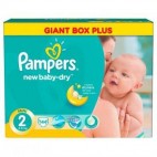 Pampers new baby dry t2 x 144 couches