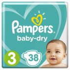 pampers baby dry t3 3x38 couches
