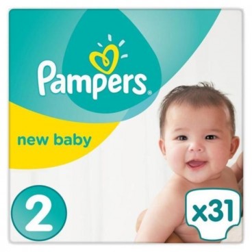PAMPERS PREMIUM PROTECTION T2 LOT 4X31 KLL 4015400835837