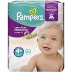 PAMPERS ACTIVE FIT PREMIUM PROTECTION T4+ *4X24 COUCHES