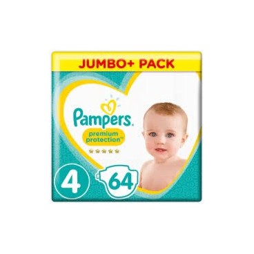 PAMPERS PREMIUM PROTECTION T4 2X64