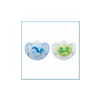 NUK SUCETTES PHYSIOLOGIQUES SILICONE 0-6 MOIS FREESTYLE LOT DE 2 MIX . MIX MODELE GARÇON ET FILLE ()