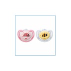 NUK SUCETTES PHYSIOLOGIQUES SILICONE 6-18 MOIS FREESTYLE GARÇON LOT DE 2. MIX MODELE GARÇON ET FILLE ()