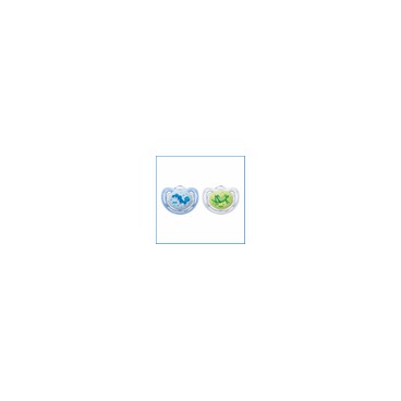 NUK FREESTYLE SILICONE SUCETTE 18-36 MONTHS 10739382. MIX MODELE GARÇON ET FILLE ()