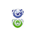 NUK GENIUS COLOR  SILICONE 0-6 MOIS. MIX MODELE GARÇON ET FILLE ()